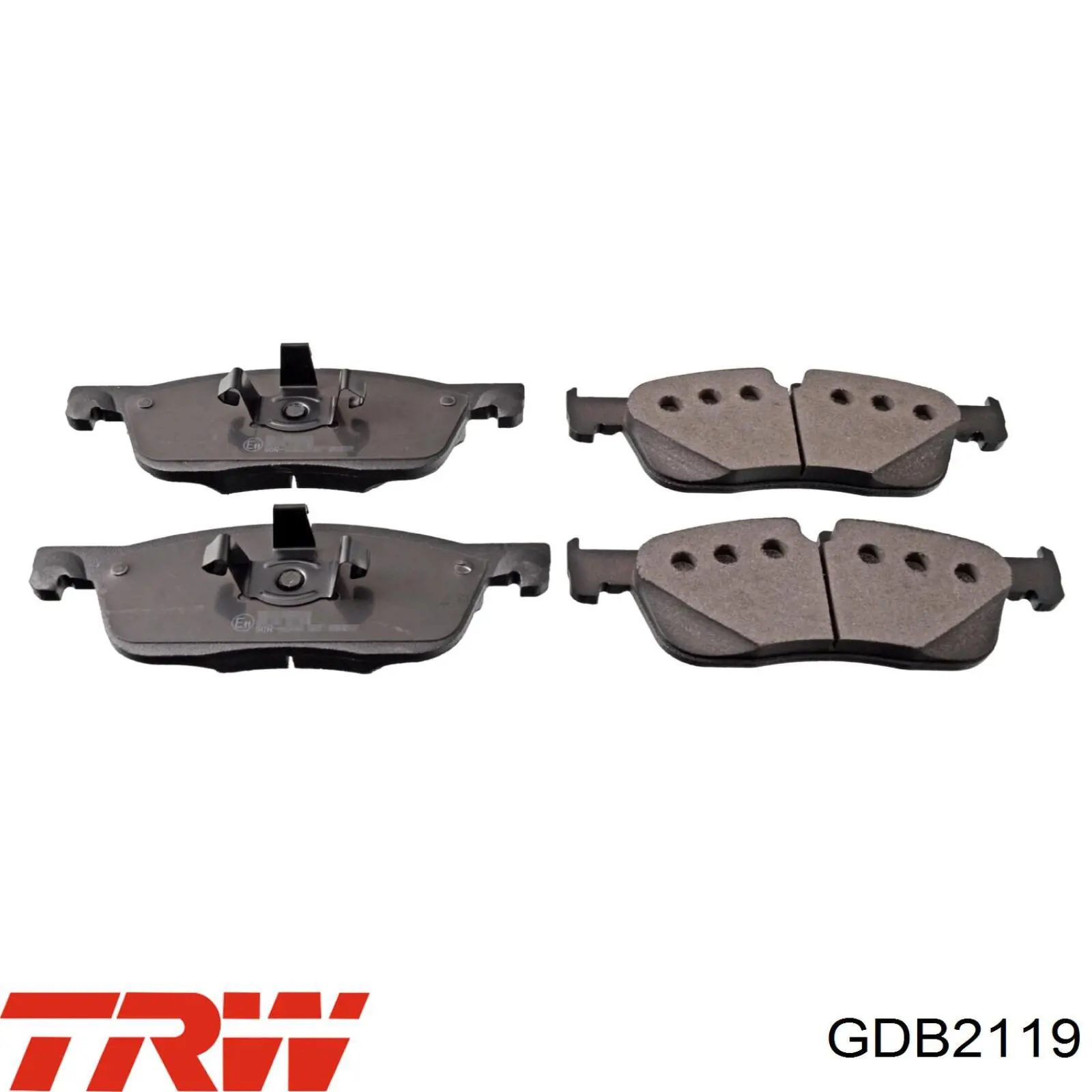 Гальмівні колодки TRW GDB2119 ціна, від 76.82 USD