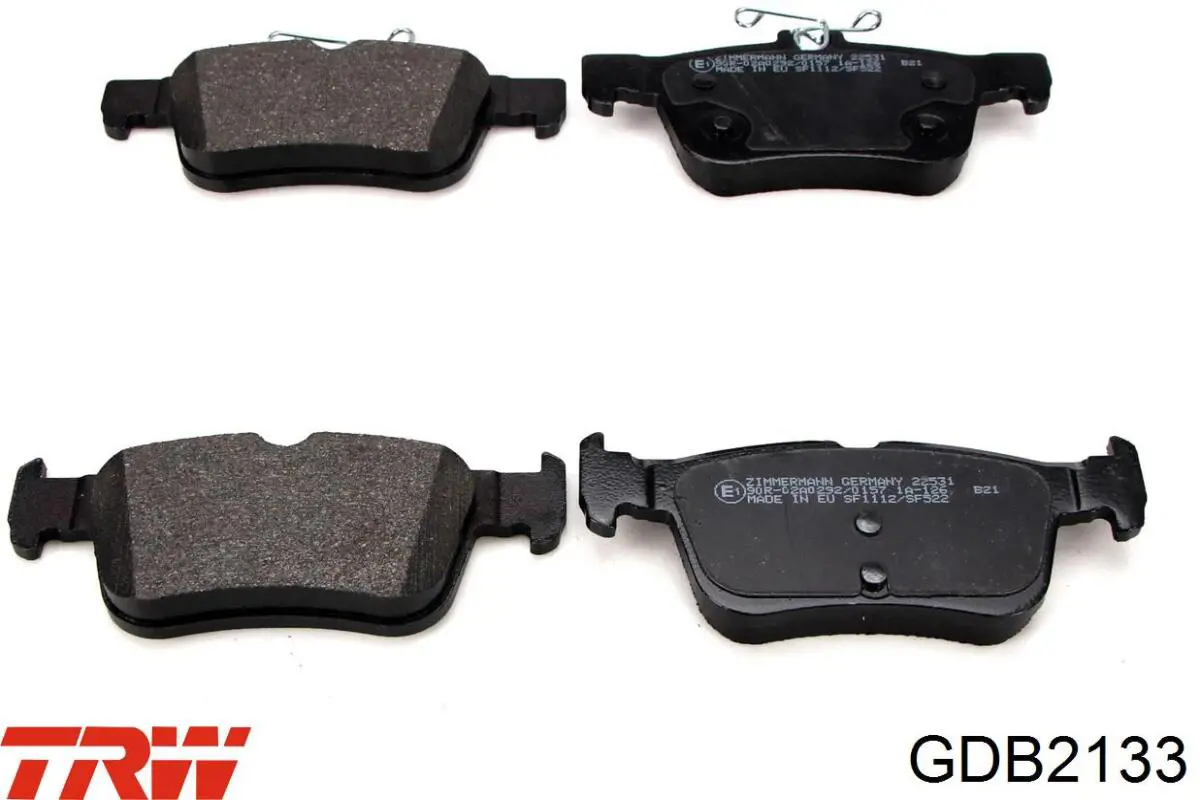 DF9Z2200Z Ford Колодки гальмівні задні, дискові