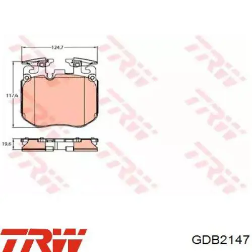 Передні тормозні колодки 231868 Power Stop