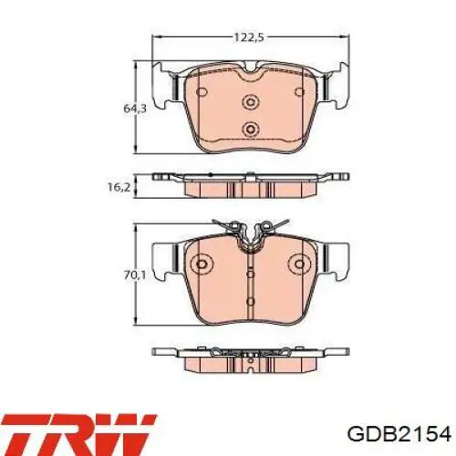 Задні гальмівні колодки Jurid/Bendix 573803J ціна, від 42.95 USD