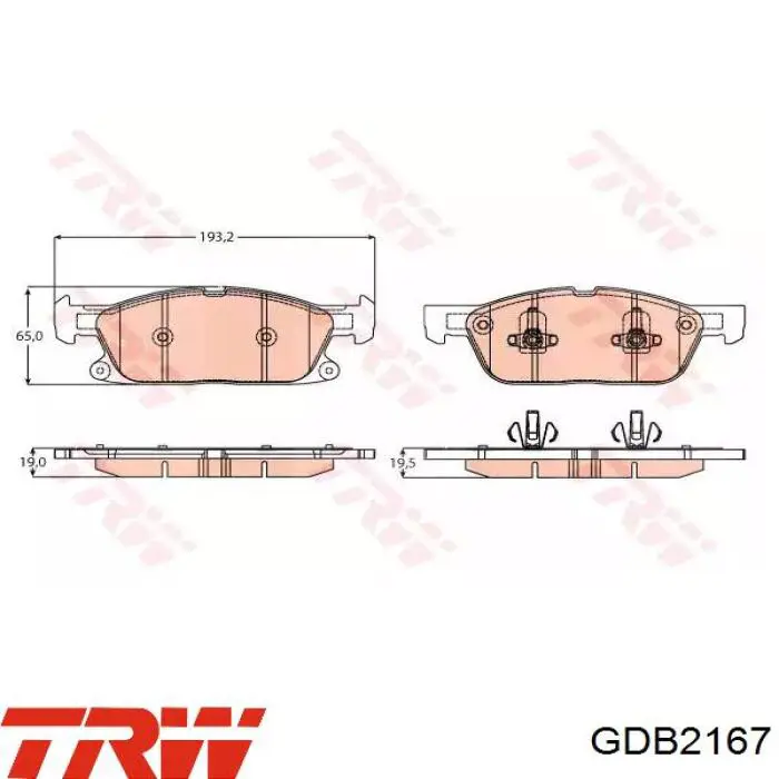 Купити Z231818 Power Stop Колодки гальмівні передні, дискові