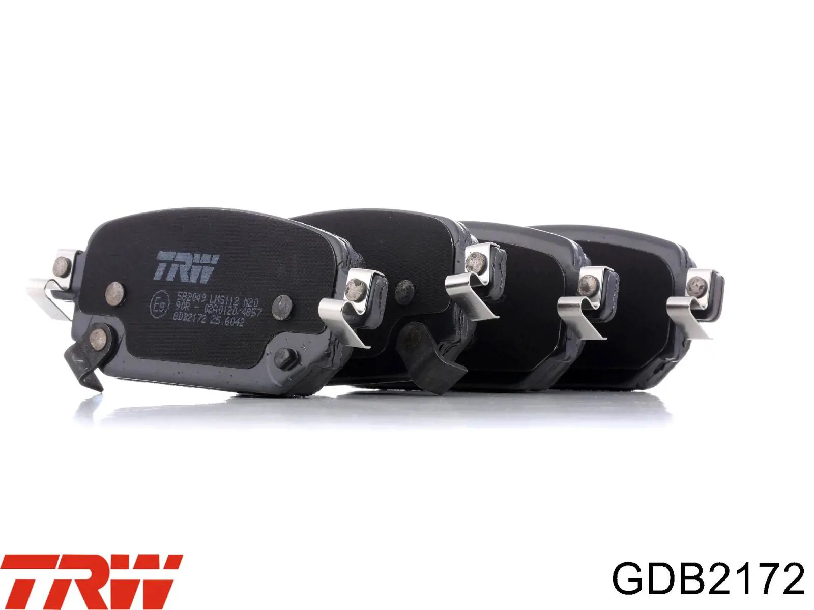 Задні гальмівні колодки TRW GDB2172 ціна, від 40.22 USD