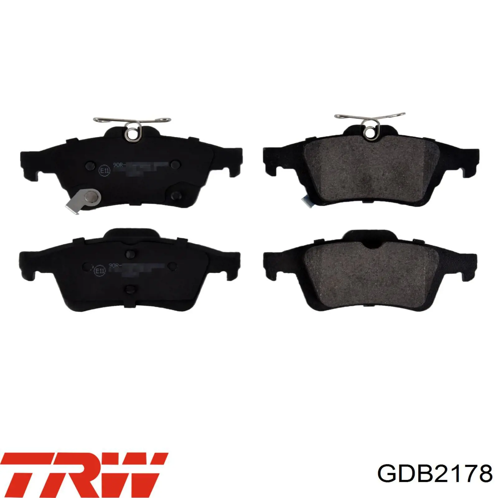 Задні гальмівні колодки TRW GDB2178 ціна, від 25.23 USD