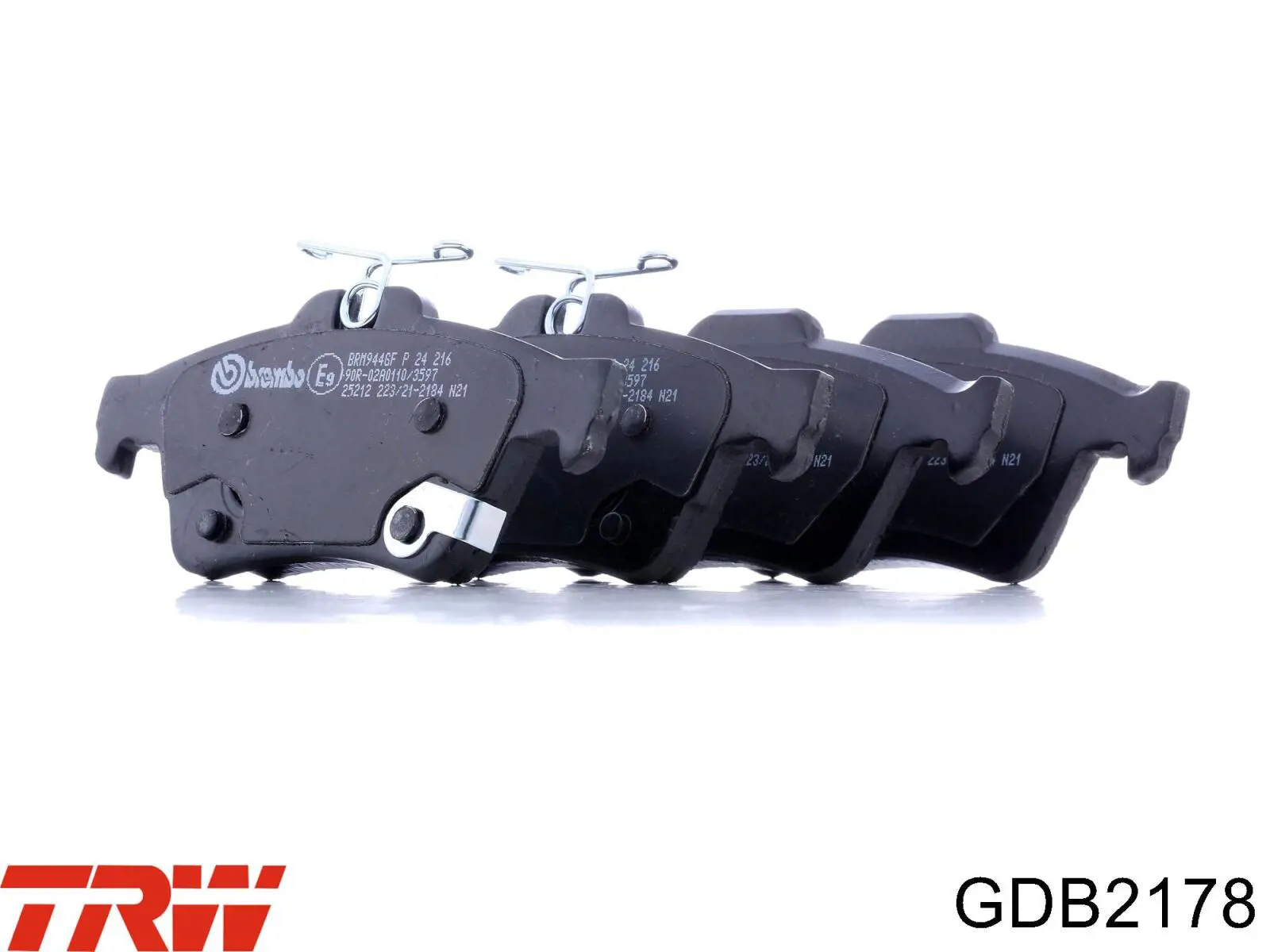 Купити GDB2178 TRW Задні колодки