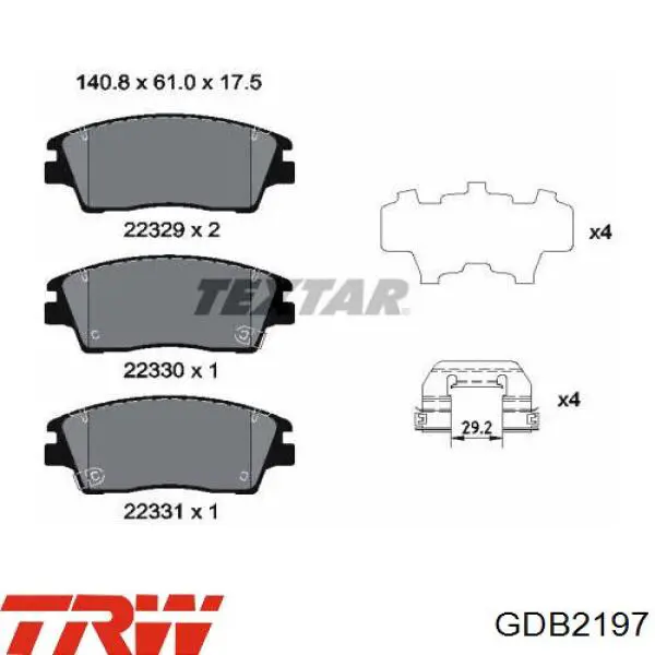 Гальмівні колодки Mando MPH63 ціна, від 22.77 USD