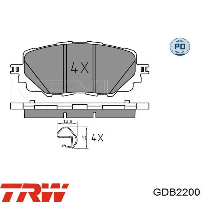 Купити 573677J Jurid/Bendix Колодки гальмівні передні, дискові