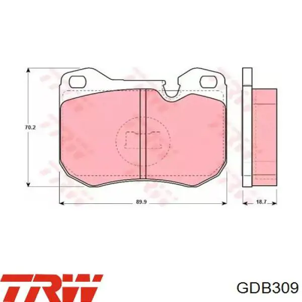 Купити P65002 Brembo Колодки гальмівні передні, дискові