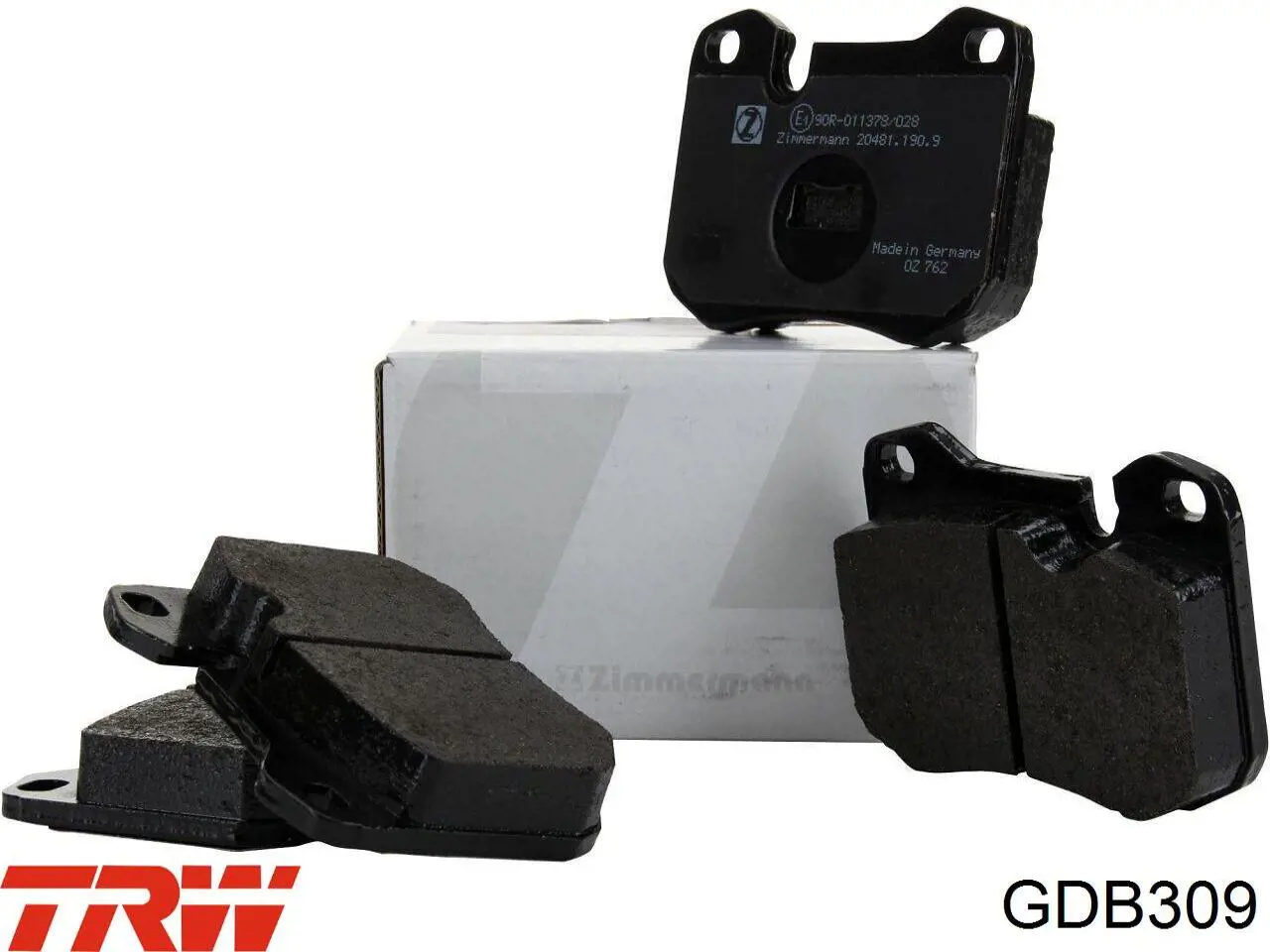 Передні тормозні колодки P65002 Brembo