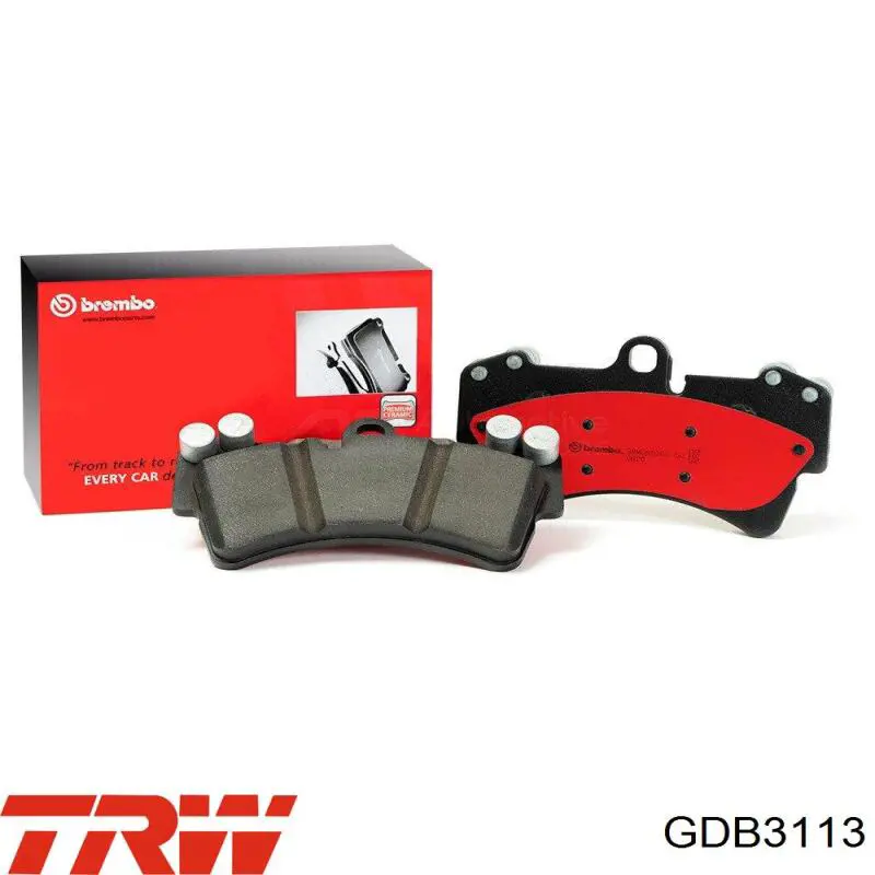 Задні дискові колодки TRW GDB3113