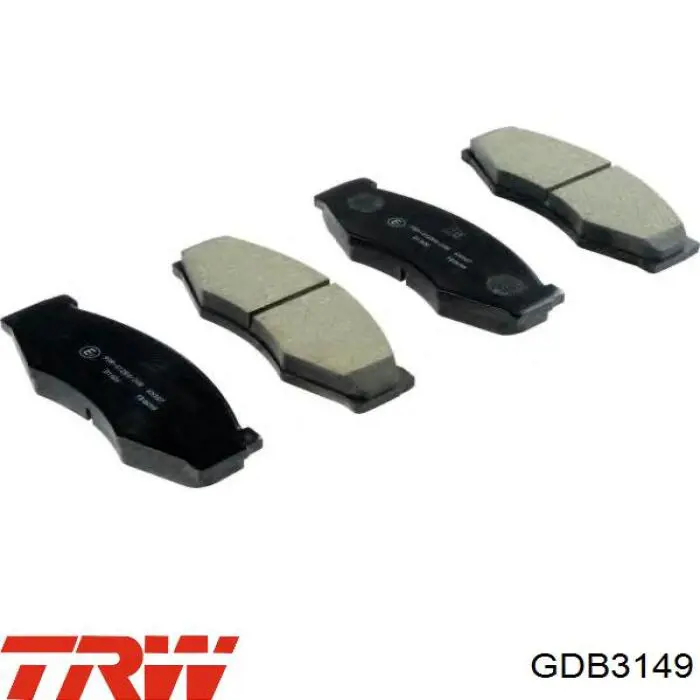 Передні тормозні колодки MP215J Mintye
