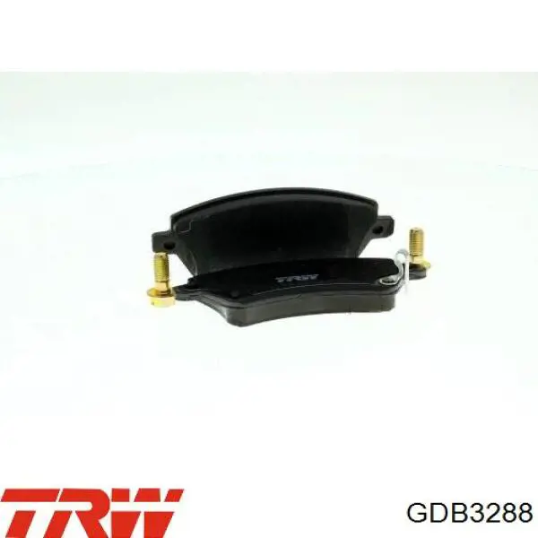 Передні тормозні колодки GDB3288 TRW