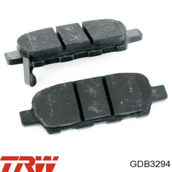 Задні гальмівні колодки TRW GDB3294 ціна, від 22.80 USD