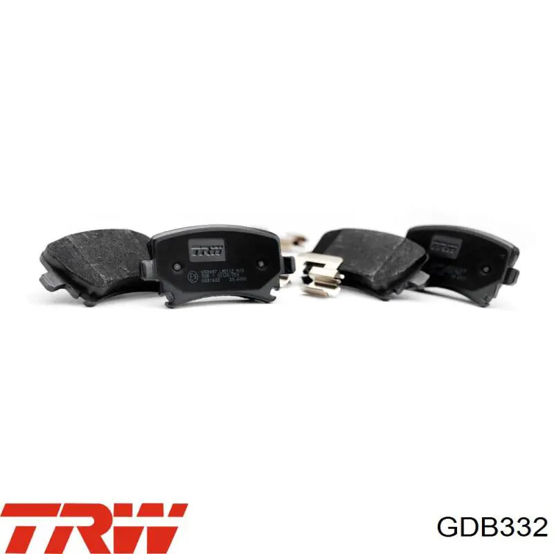 Гальмівні колодки Lucas GDB332 ціна, від 20.91 USD