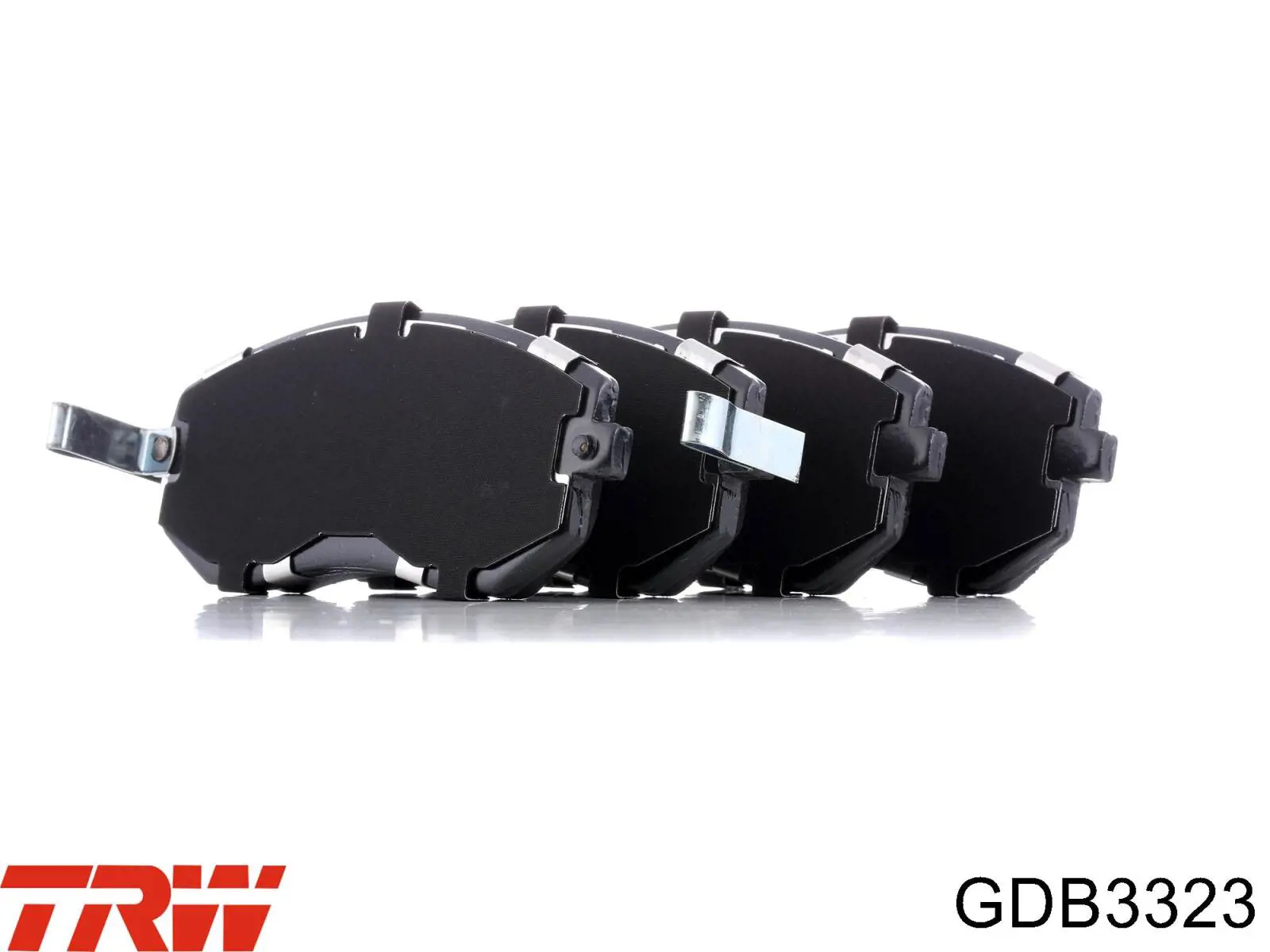 Купити GDB3323 TRW Задні колодки