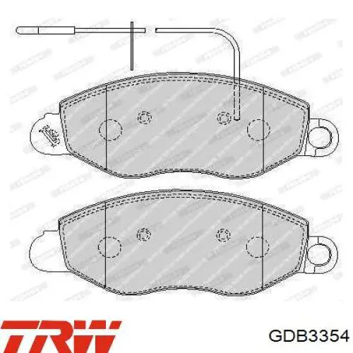 P56042 Brembo Передні гальмівні колодки
