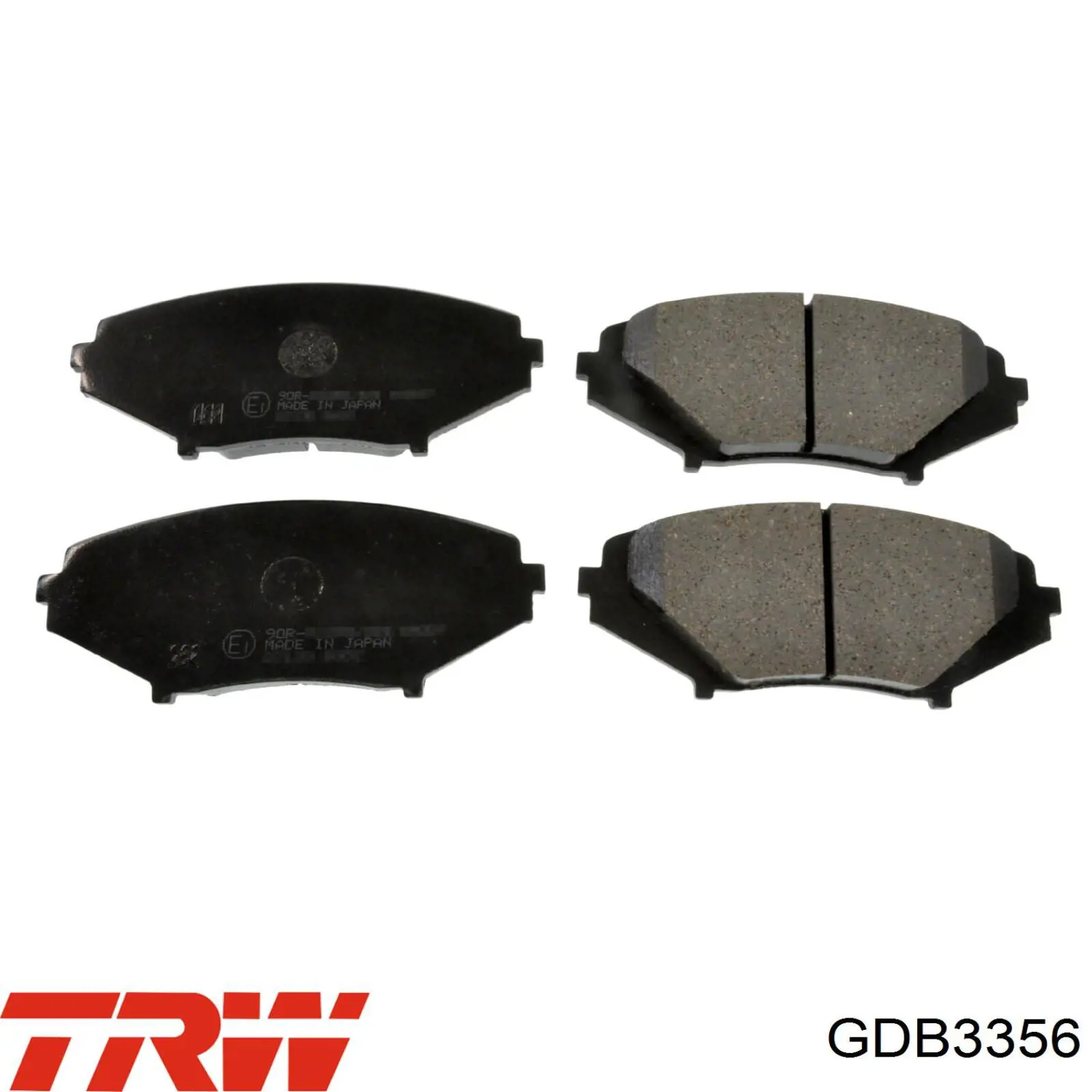 Гальмівні колодки TRW GDB3356 ціна, від 36.13 USD