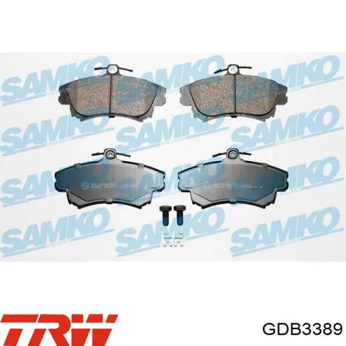Передні тормозні колодки 4605A658 Mitsubishi