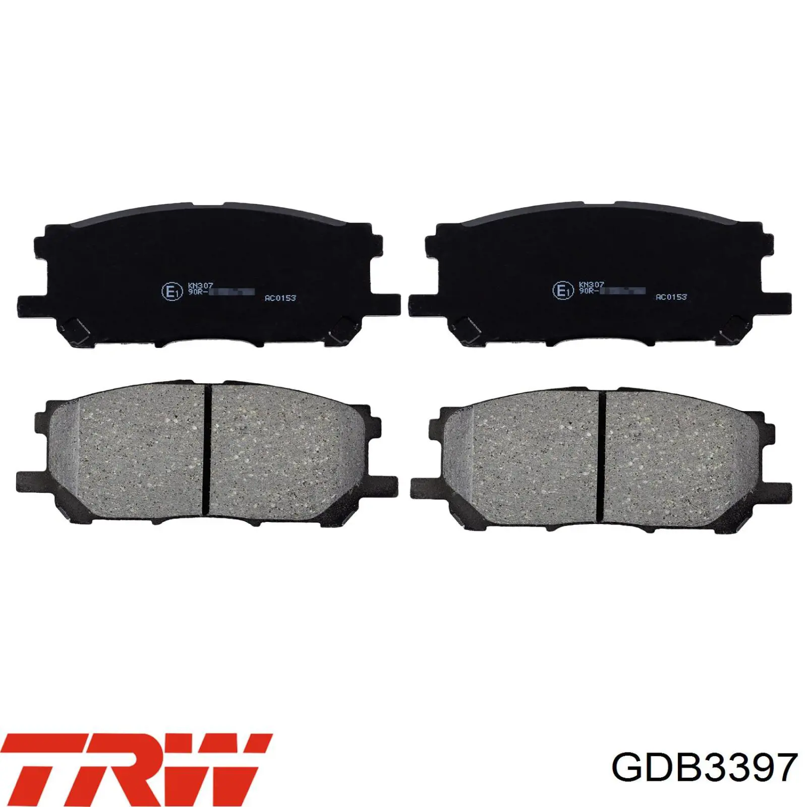 Тормозні колодки TRW GDB3397