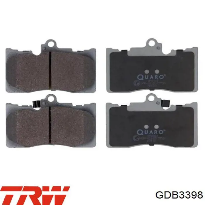 Гальмівні колодки TRW GDB3398 ціна, від 42.36 USD