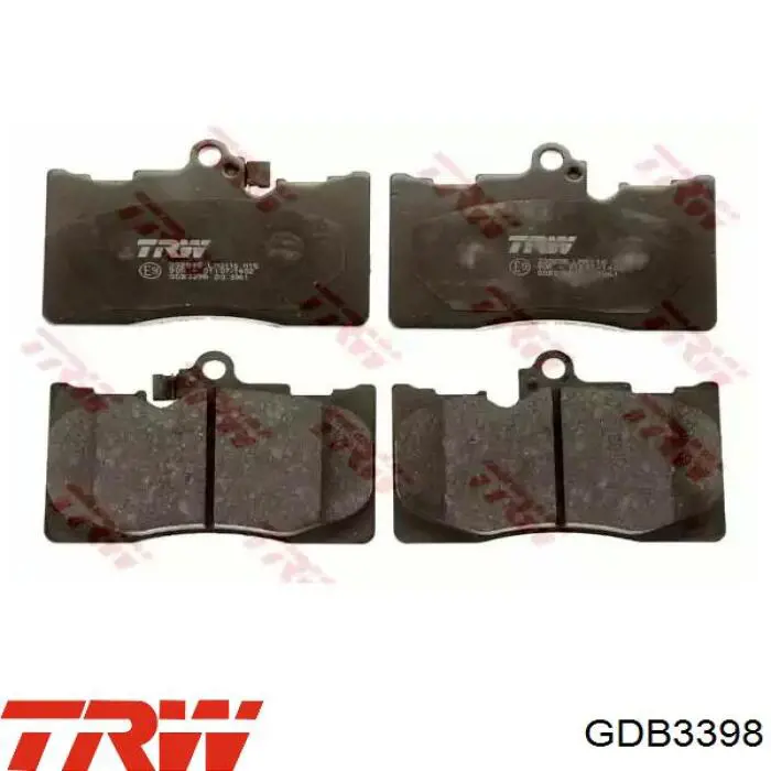 Гальмівні колодки TRW GDB3398 ціна, від 42.36 USD