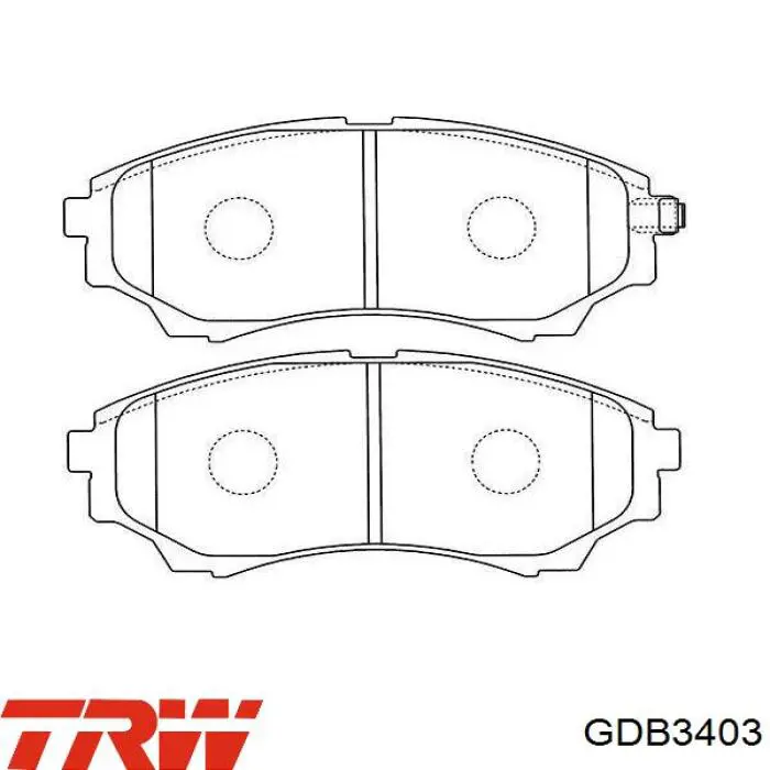 Гальмівні колодки Ford 1454544 ціна, від 27.90 USD