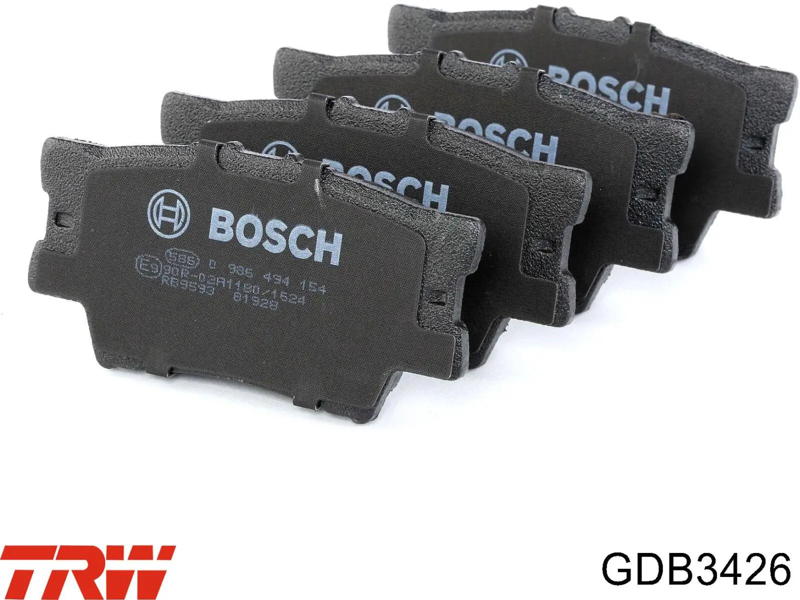 Задні дискові колодки TRW GDB3426