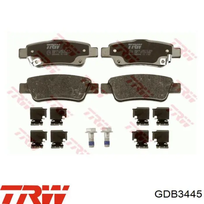 Тормозні колодки TRW GDB3445