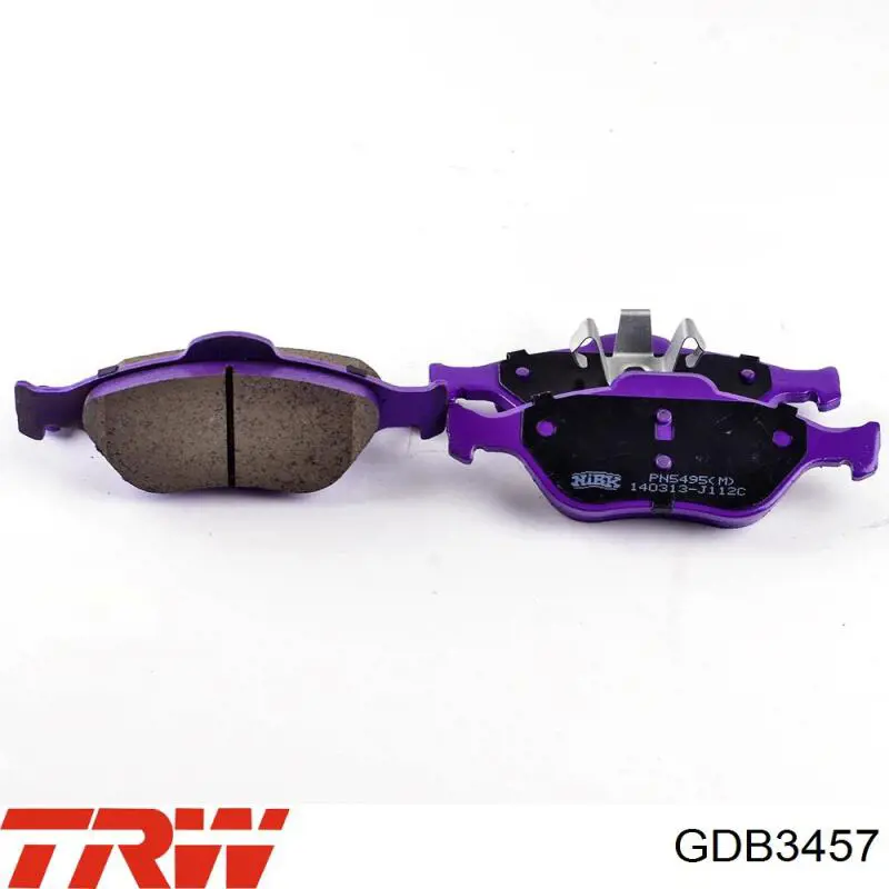 Тормозні колодки TRW GDB3457
