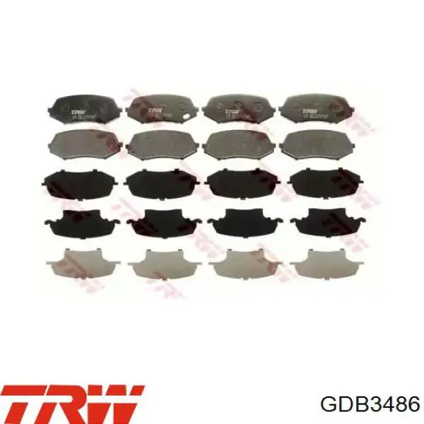 Передні тормозні колодки 573662J Jurid/Bendix