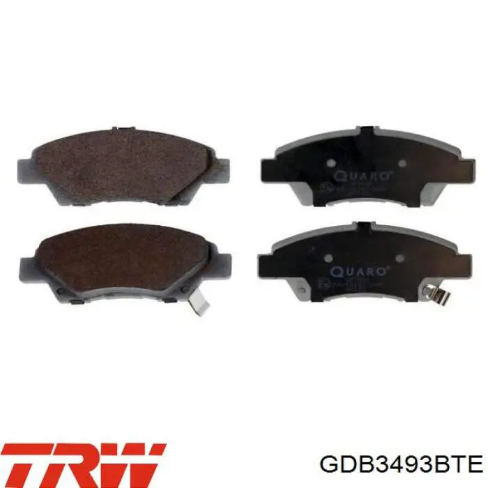 Гальмівні колодки Honda 45022TM8G01 ціна, від 30.81 USD