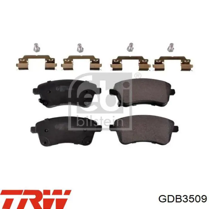 Гальмівні колодки Febi 116321 ціна, від 24.61 USD