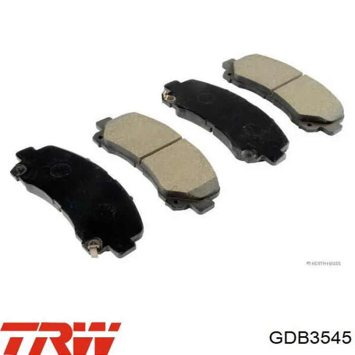 Передні тормозні колодки GK0405 CTR