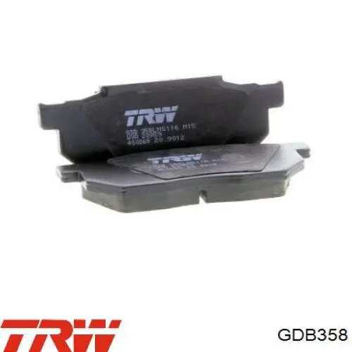 Передні тормозні колодки D475E Dafmi