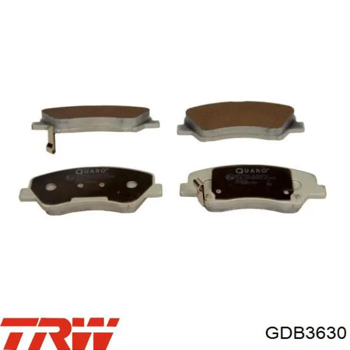 Гальмівні колодки TRW GDB3630 ціна, від 24.66 USD