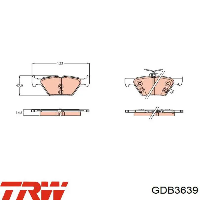 Задні гальмівні колодки Power Stop 161808 ціна, від 32.94 USD