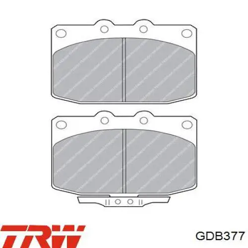 Колодки гальмівні передні, дискові FC023328Z Mazda