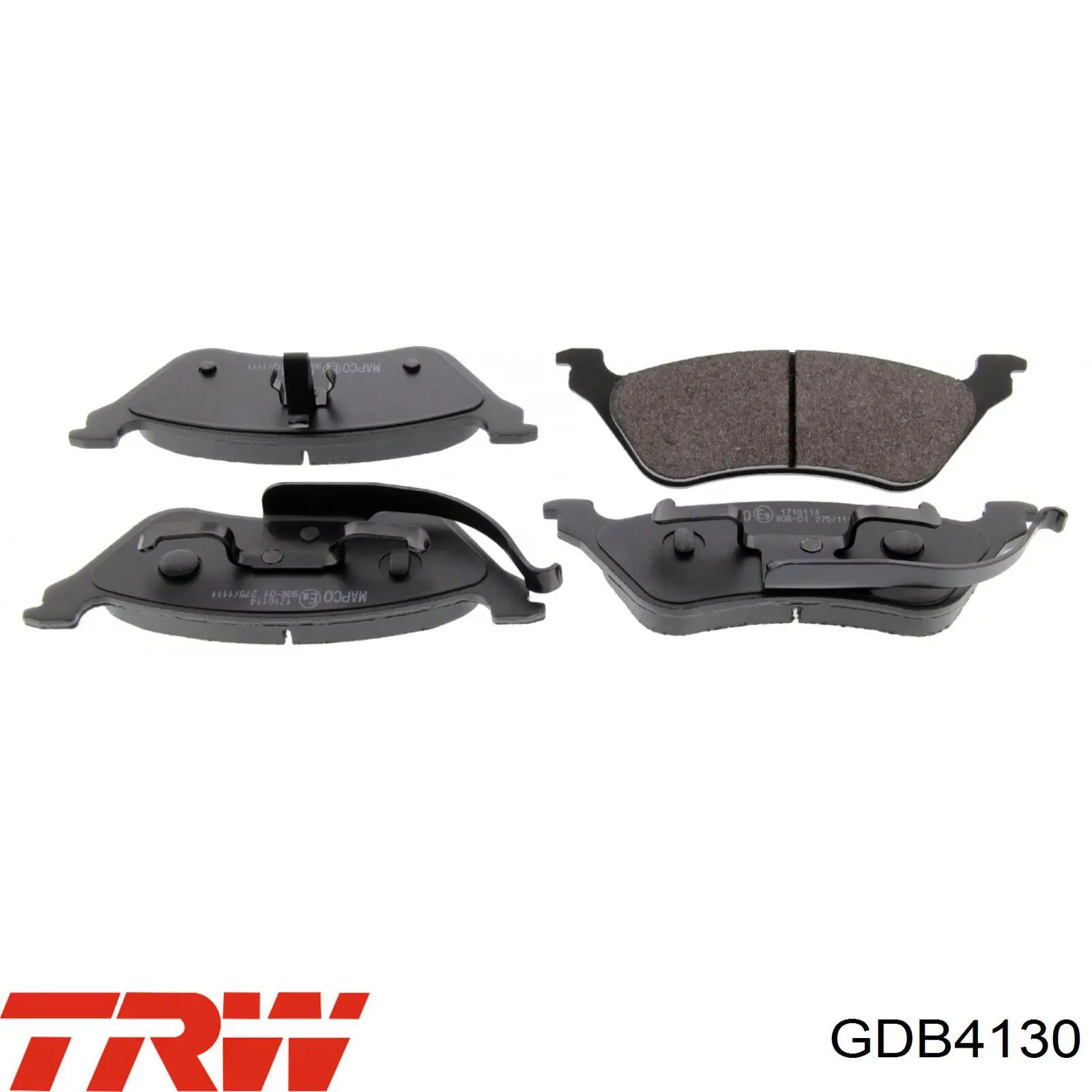 Задні дискові колодки TRW GDB4130