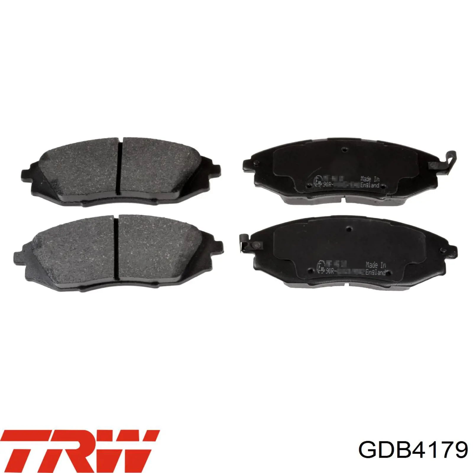 GDB4179 TRW колодки гальмівні передні, дискові