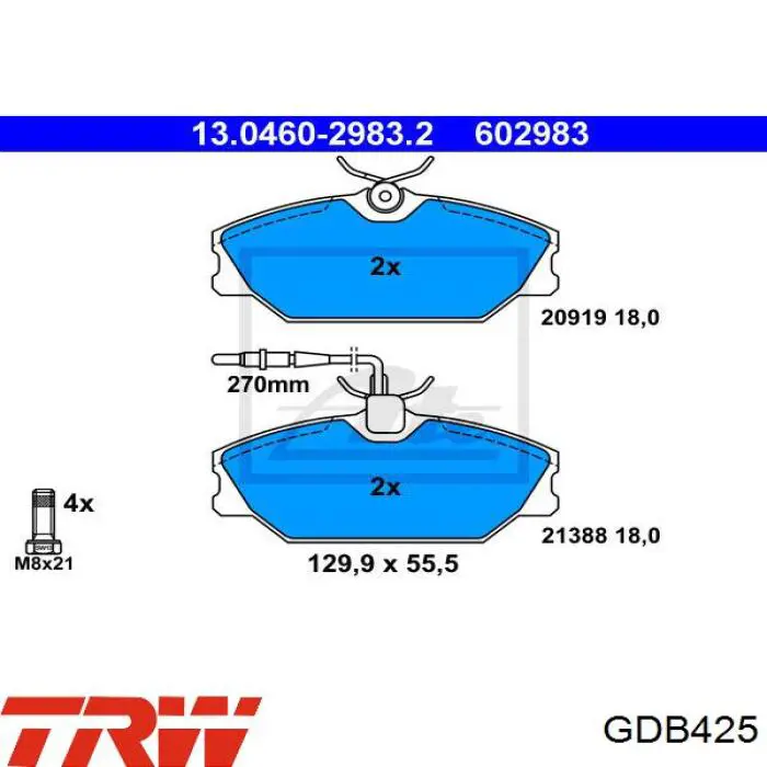 Гальмівні колодки Rider RD21404STD ціна, від 13.54 USD