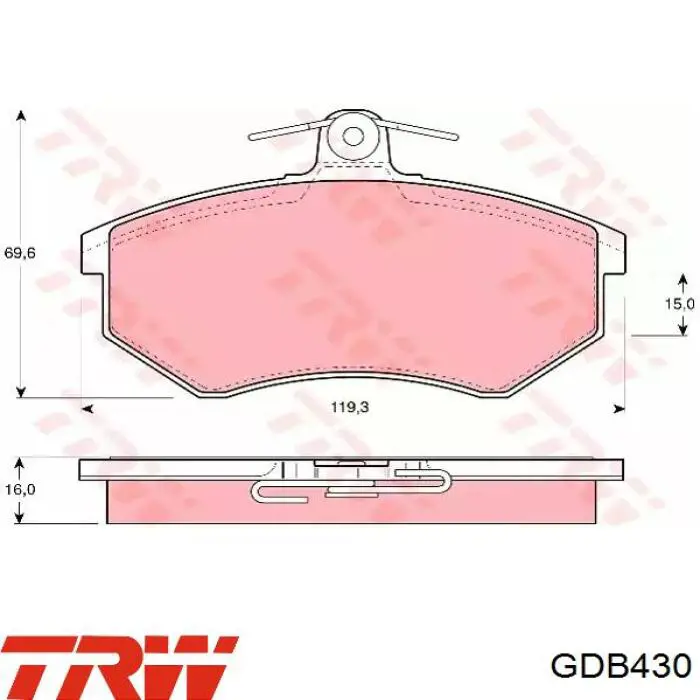 Купити D332E Intelli Колодки гальмівні передні, дискові