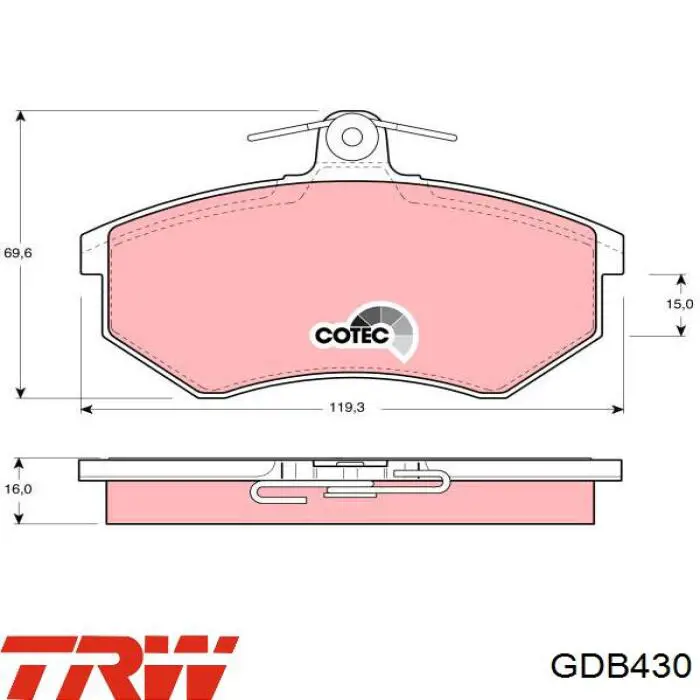 Гальмівні колодки Bosch 0986495142 ціна, від 15.64 USD