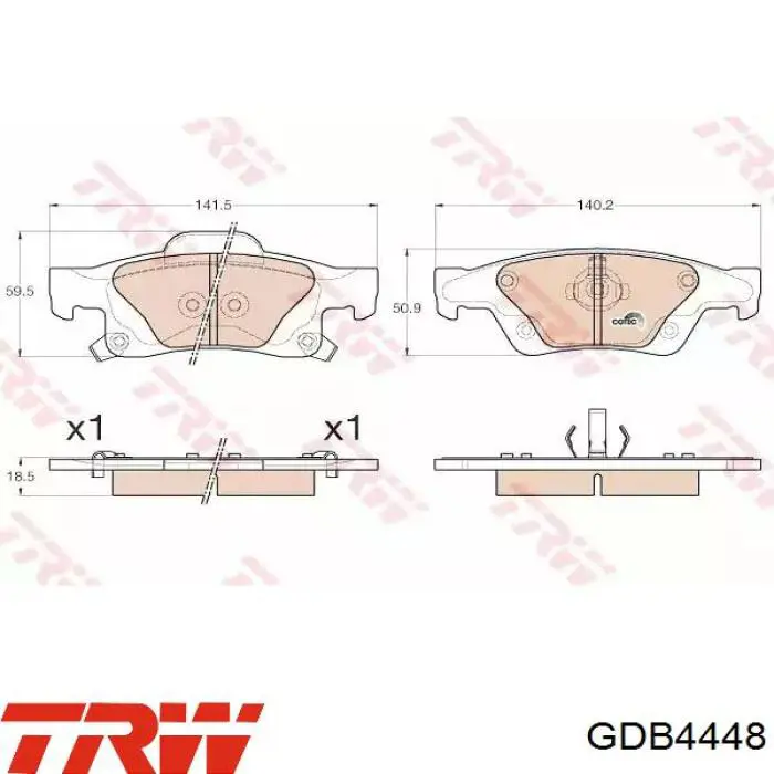 Задні гальмівні колодки Jurid/Bendix 573860J ціна, від 42.91 USD