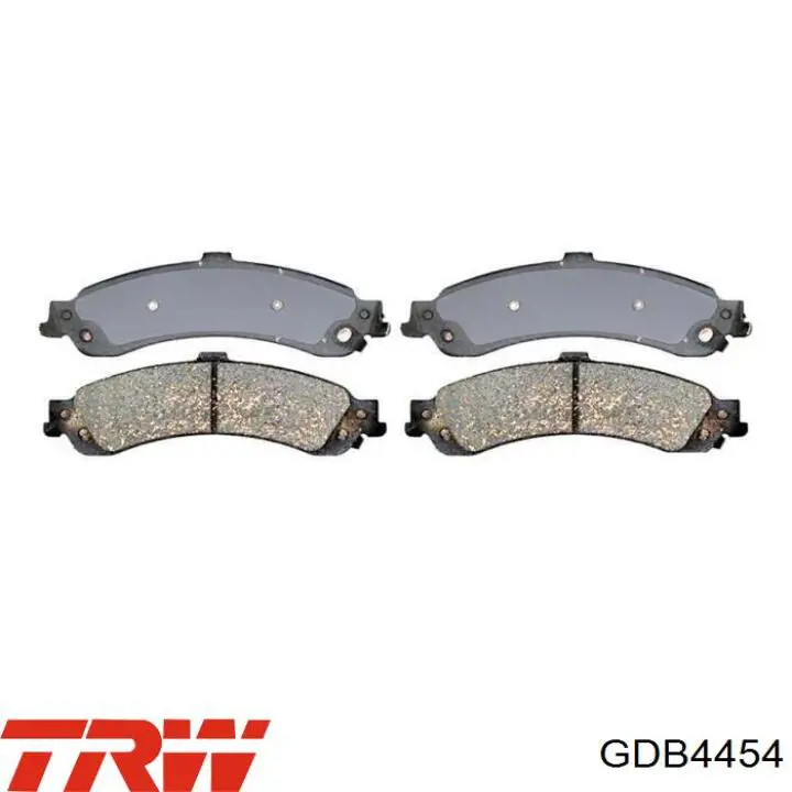 Купити GDB4454 TRW Задні колодки