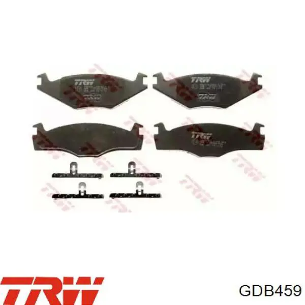 Тормозні колодки TRW GDB459