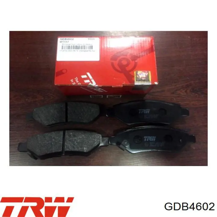 Купити GDB4602 TRW Задні колодки