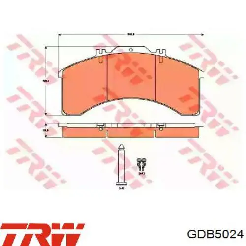 Передні тормозні колодки ST29011PRO Rider