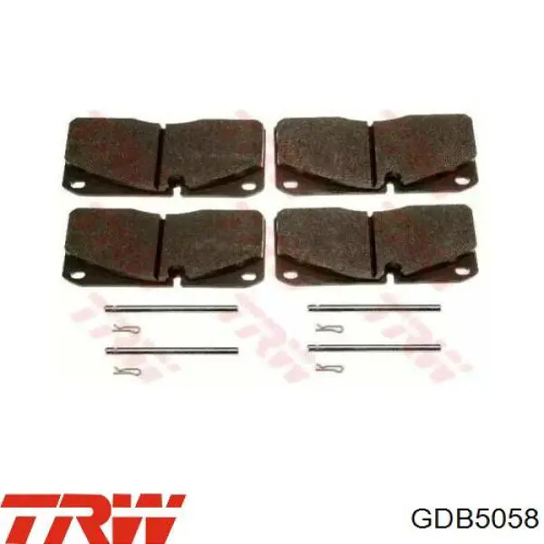 Тормозні колодки TRW GDB5058