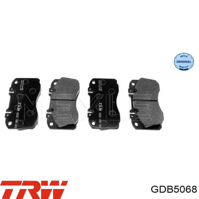 Передні тормозні колодки LP2138 Delphi
