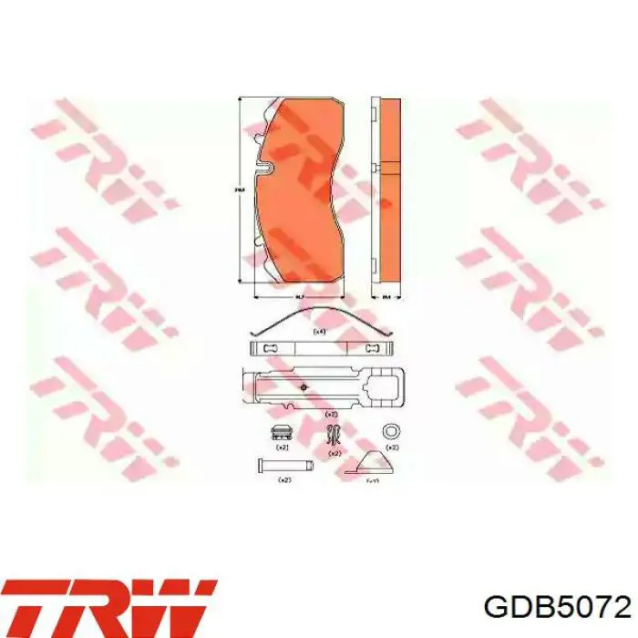 Гальмівні колодки Comline CBP9043K ціна, від 66.08 USD