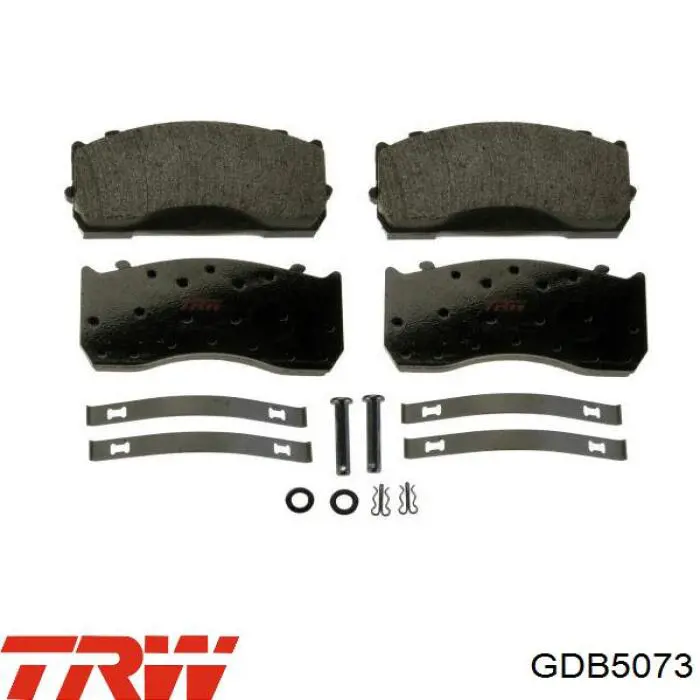 Гальмівні колодки TRW GDB5073 ціна, від 68.41 USD